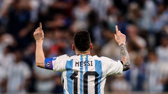 Men's Replica adidas Messi Argentina Home Jersey 2022 - 3 Stars | SOCCER.COM