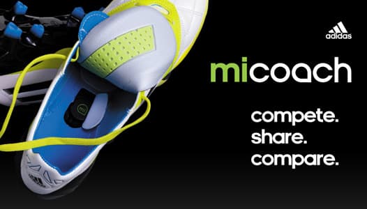 miCoach – play smart Compete. Share. Compare.