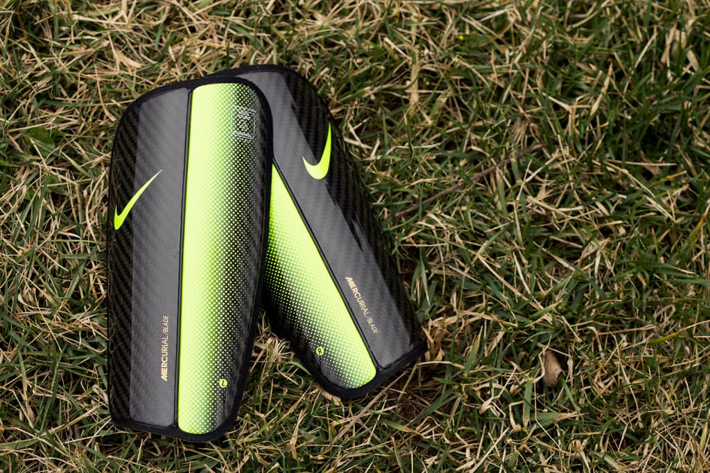 Up close with the innovative Nike Mercurial Blade Hinge Guard
