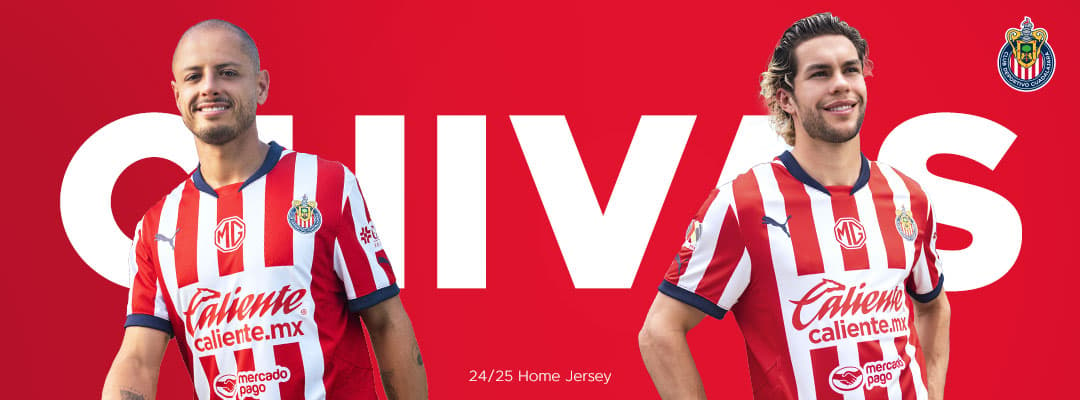 Chivas Jersey - Home, Away, Third, Goalkeeper | SOCCER.COM