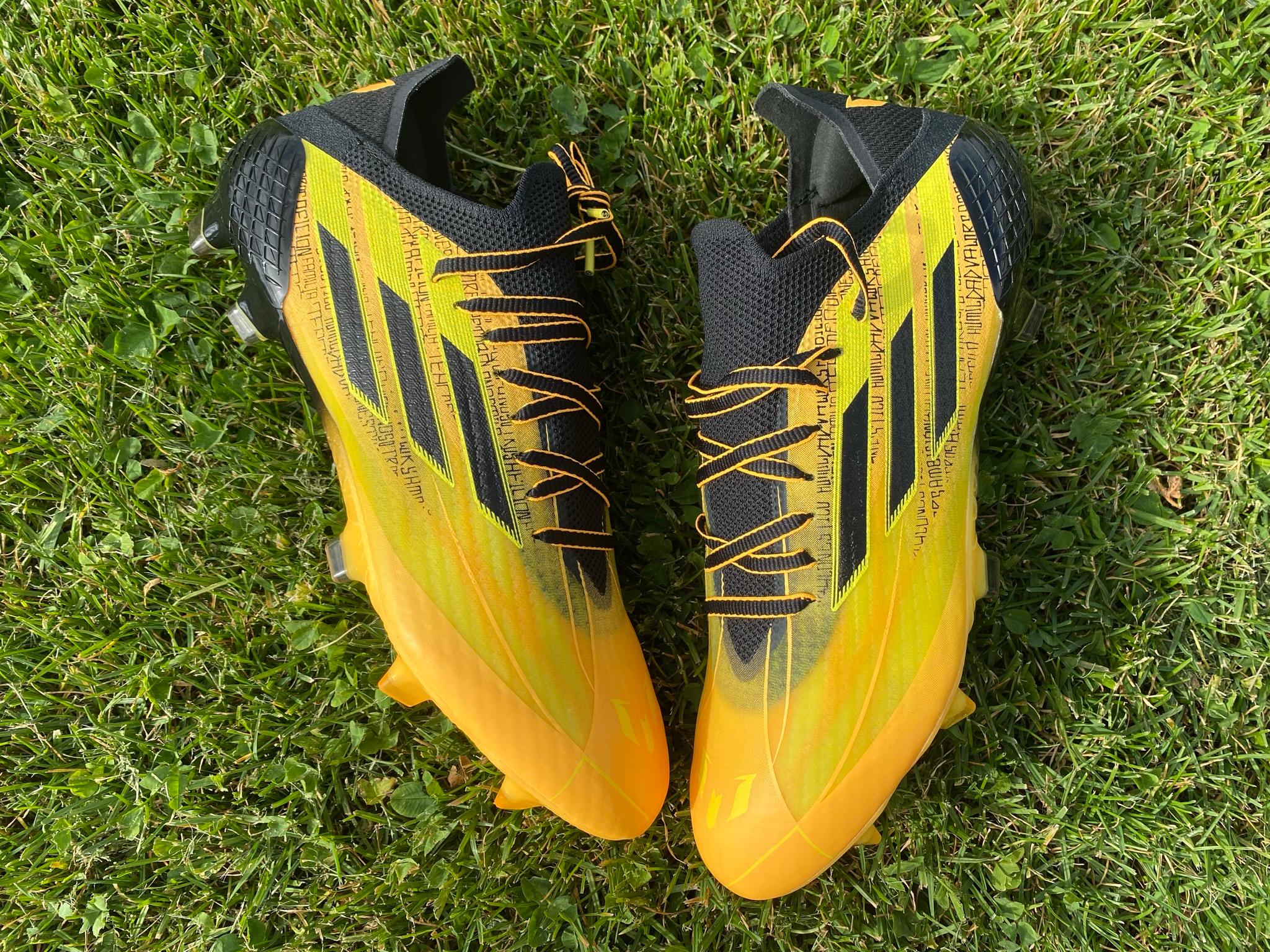 adidas X Speedflow Messi.1 FG Firm Ground Soccer Cleat - Solar Gold/Core  Black/Bright Yellow | SOCCER.COM