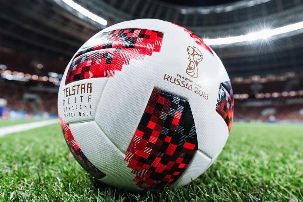 Introducing the adidas Telstar 18 Mechta World Cup knockout round ball on  SOCCER.COM