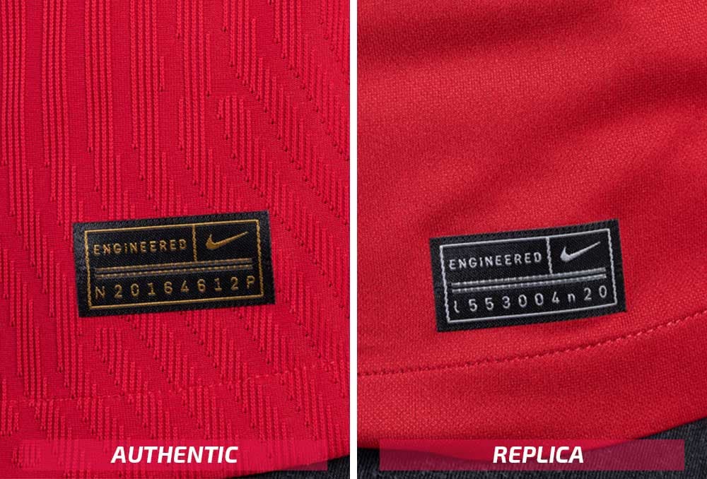 The Authentic vs Replica Soccer Jersey 101 — Know the difference?