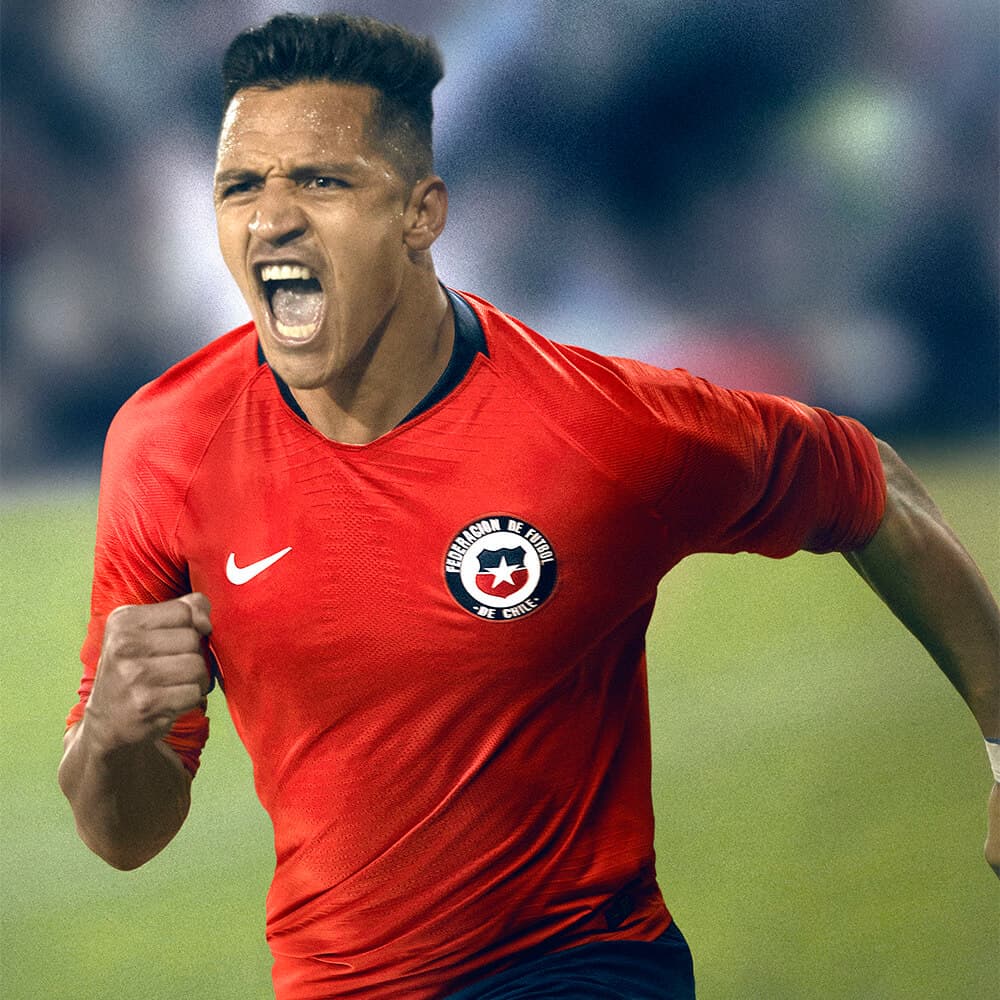 Nike drops 2018 Chile home and away jerseys | SOCCER.COM