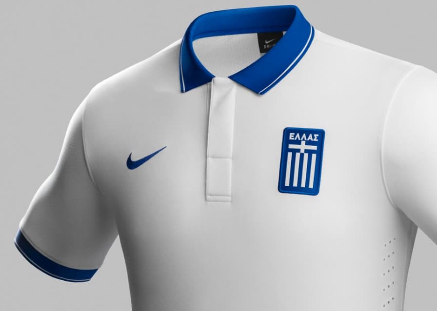 Nike's Greece 2014 Home/Away Kits