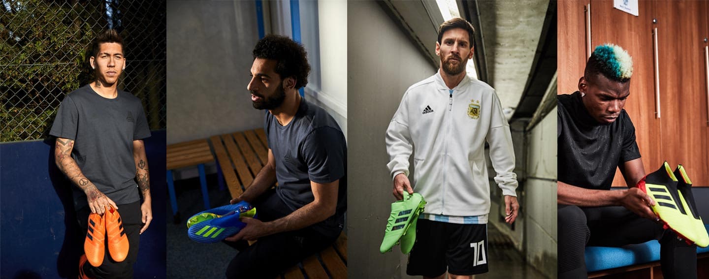 adidas stars slip into Energy Mode Pack for World Cup by SOCCER.COM