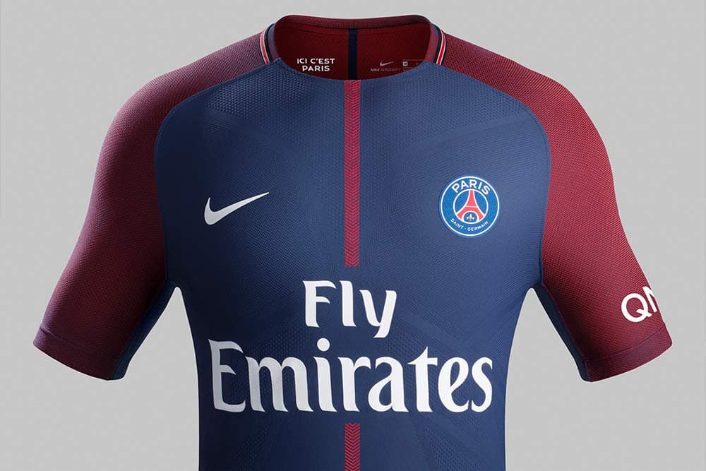 2017-18 Nike Paris Saint-Germain home jersey | SOCCER.COM