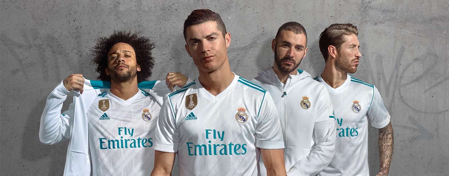 adidas reveals 2017/18 Real Madrid home and away jerseys | SOCCER.COM