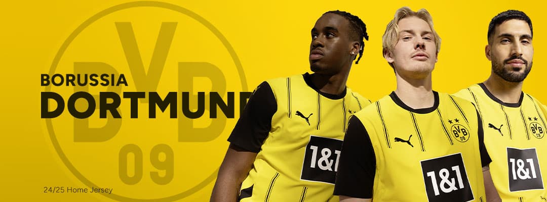Borussia Dortmund Jersey (home, away, third) | SOCCER.COM
